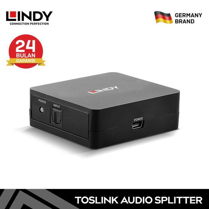 Splitter Audio Digital LINDY 3 Port TOSlink Optical
