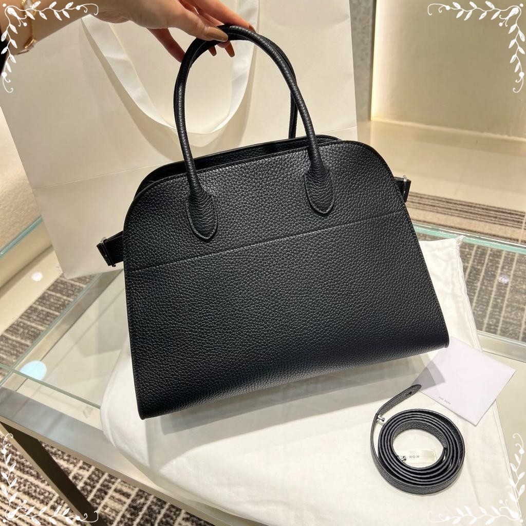 The R0w margaux 12 slouchy shopper handbag large travel carryall tote full set inclusion