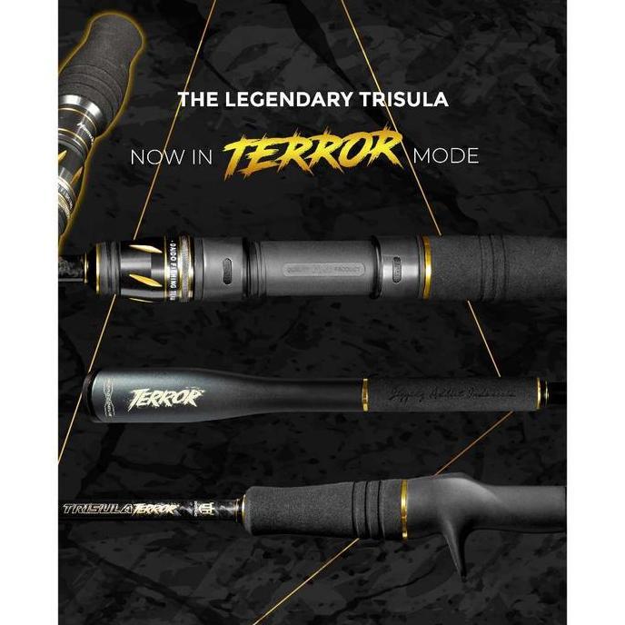 Termurah Joran Pancing Daido Trisula Terror Carbon Solid 180Cm