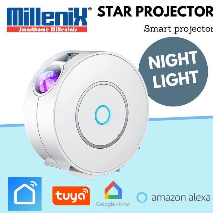 SMART WIFI STAR PROJECTOR LAMPU LASER BINTANG TIDUR MALAM AURORA TUYA TS