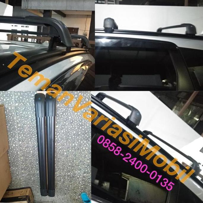 Cross Bar Roof Rack Jepit Ke Roof Rail Khusus All New Terios Rush Baru