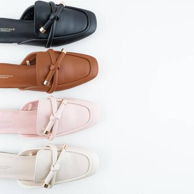 URBAN&CO Essentials Sepatu Flat Slipon Mules - Miharu NS