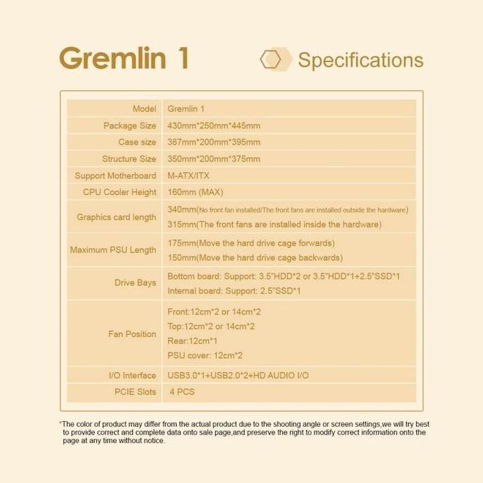 Casing PC Segotep Gremlin 1 Micro ATX