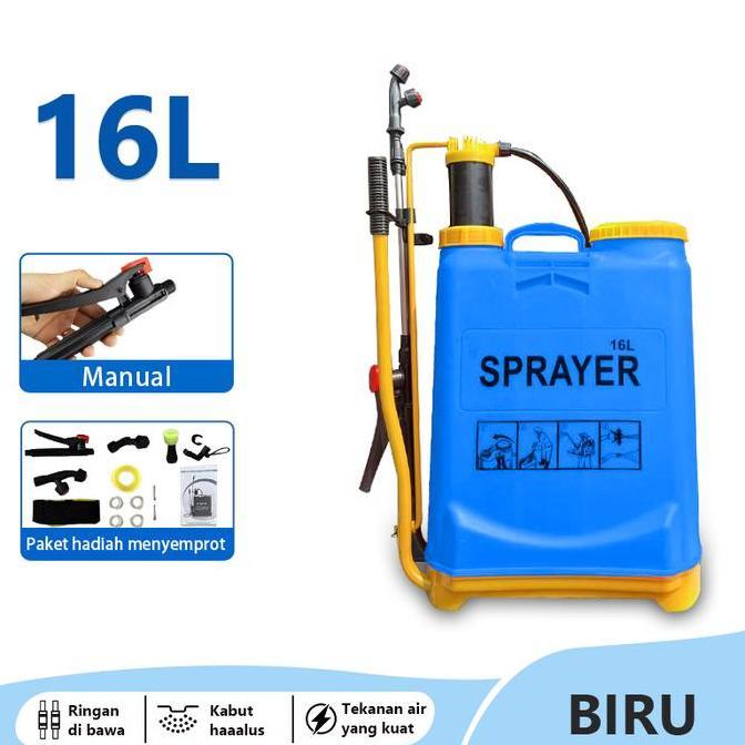 Termurah Shier Tangki Sprayer Manual 16 Hama Padi Sprayer Alat Semprotan