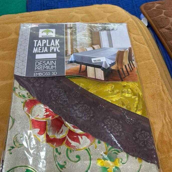 Taplak Meja Makan Oval/Taplak Meja Makan Waterproof 6 Kursi Oval