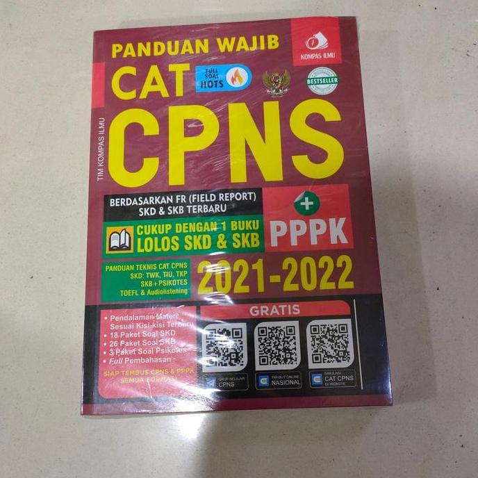 Promo Buku Soal Panduan Cat Cpns 2021-2022