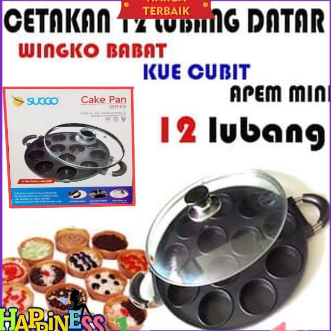 Cetakan Kue 12 Lubang Martabak Super Mini Cetakan Kue Lumpur Apemr Suggo 12 Lubang Diskon