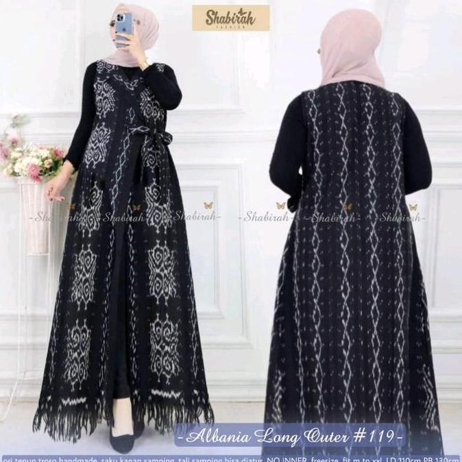 TERKINI CARDIGAN ,  LONG OUTER , LONG OUTER TENUN , CARDY ETNIK TERKINI
