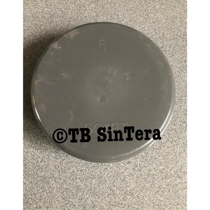 Liderado- Dop Pipa Pvc 5" D / Cap / Tutup Pipa Lima Inch