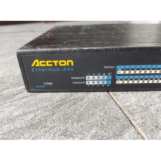 ACCTON Ethernet HUB 24 PORT EtherHub-24s EH2024 Switch