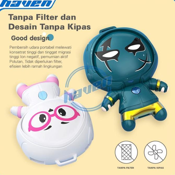 CUCI GUDANG PORTABLE AIR PURIFIER KALUNG AIR PURIFIER ANAK CAR AIR PURIFIER WEARABLE ET-APRB