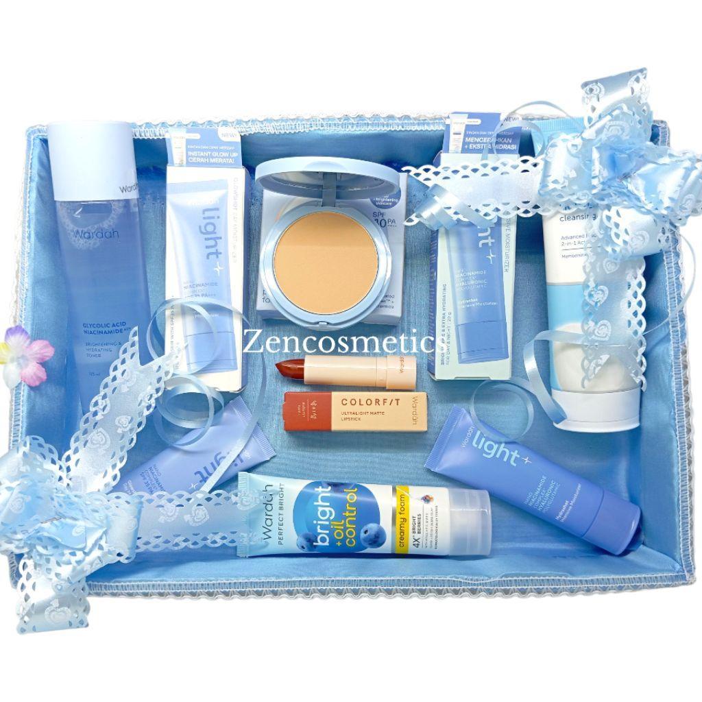 Wardah Paket Seserahan Lengkap/ Wardah Hantaran Nikah / Paket Kosmetik Seserahan/ Parsel Wardah