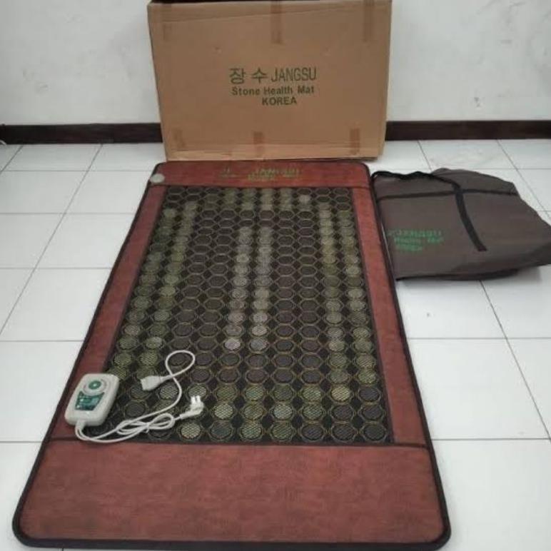NEW PRODUCT JADE MAT JANGSU Healty stone Korea Matras Terapi Giok/germanium turmalin terapi Ampuh