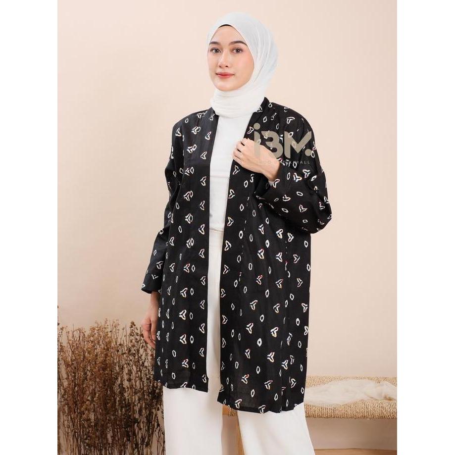 YUK CHECKOUT !! Blazer Batik Motif Jumputan / Kimono Series / baju atasan wanita terbaru / atasan wa