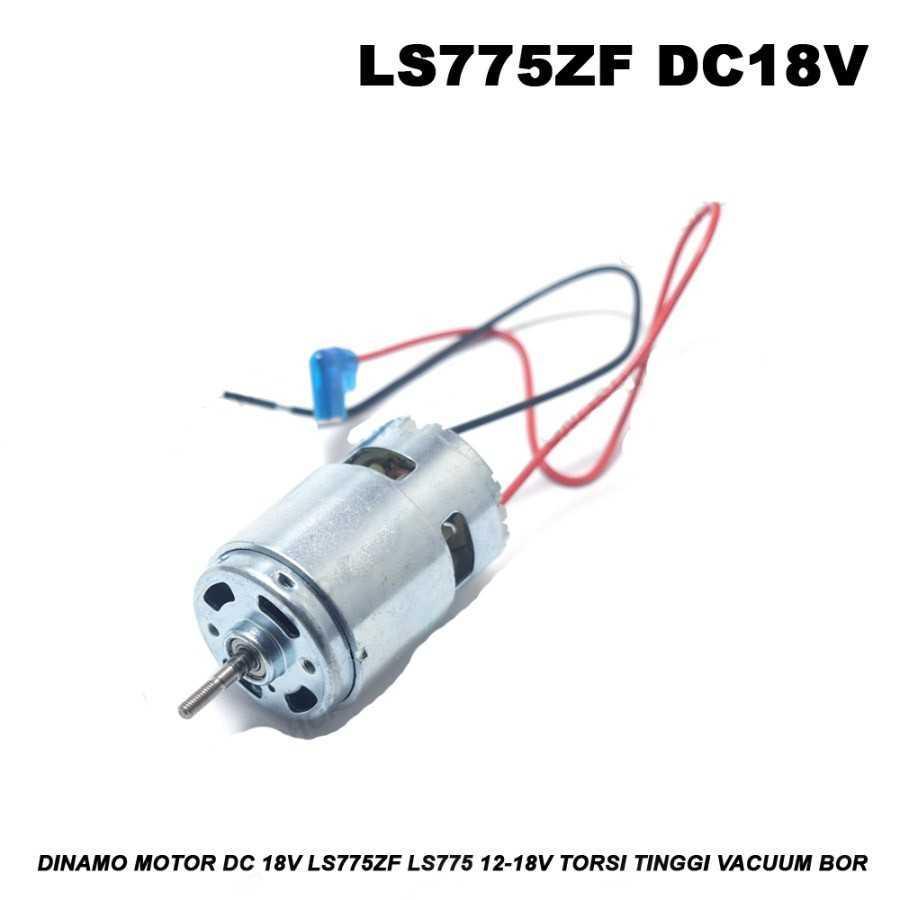 Dinamo Motor Dc Ls775Zf Ls775 12-18V Dc Sp Torsi Tinggi Vacuum Bor