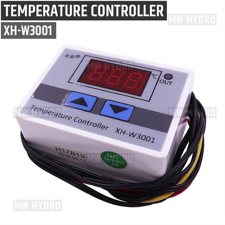 TERBARU TERMOSTAT DIGITAL 220V TERMOSTAT W3001 AC UNTUK MESIN TETAS