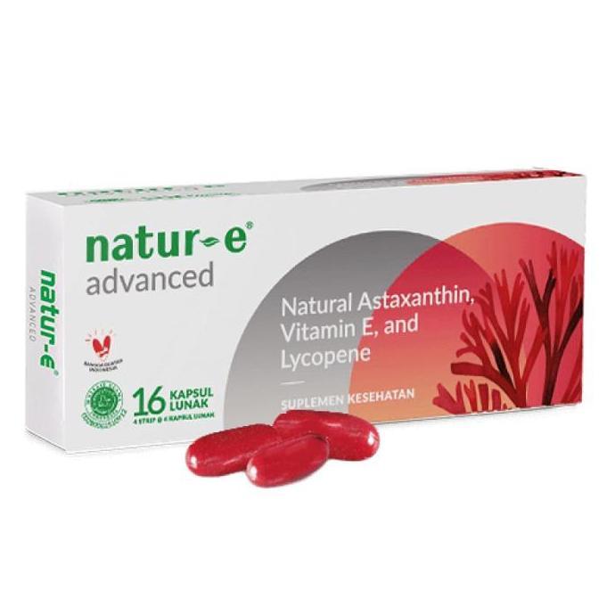 Higher- Natur-E Advanced 16 Kap / Vitamin E / Antioksidan / Vitamin Kulit