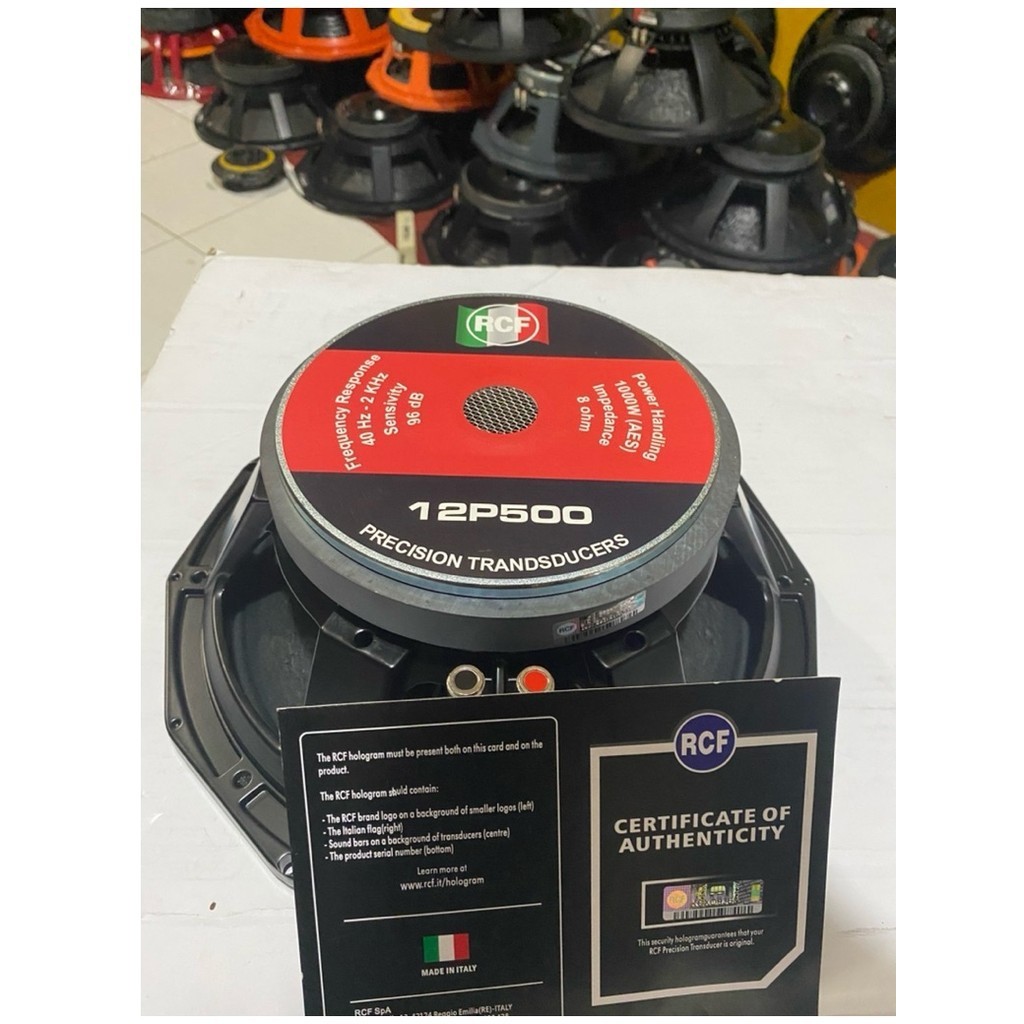 speaker 12 inch RCF 12P500 Ori Grade A+ italy original grade AOriginal Grade A