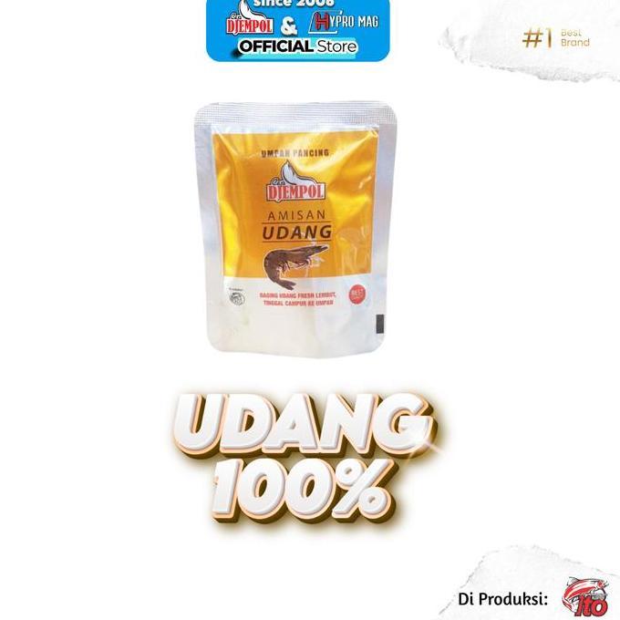 Lansungkirim- Amisan Umpan Djempol Daging Udang Untuk Campuran Umpan Ikan Mas