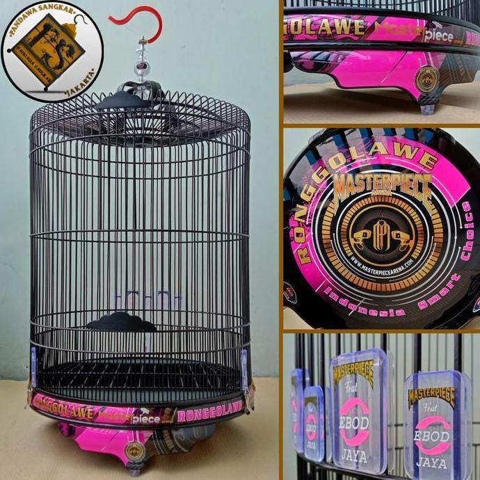 NEW SANGKAR/KANDANG MURAI EBOD JAYA PVC DECAL MASTERPIECE RONGGOLAWE ORI