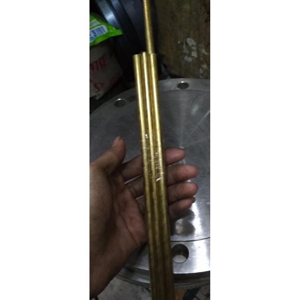 pipa kuningan od 8mm tebal 0.8mm