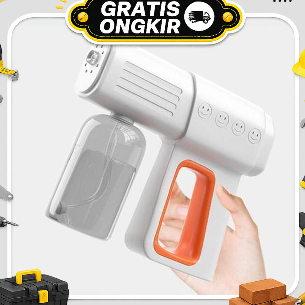 Nano Spray Steam Gun Nano Mist Machine Portable Facial Steamer Hair Care Untuk Wajah & Rambut