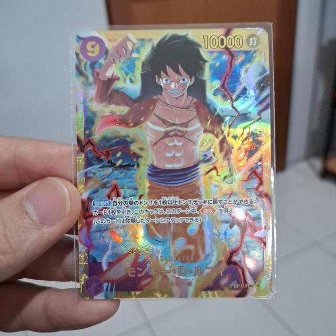 MONKEY D LUFFY SEC OP09-119 ONE PIECE TCG JP