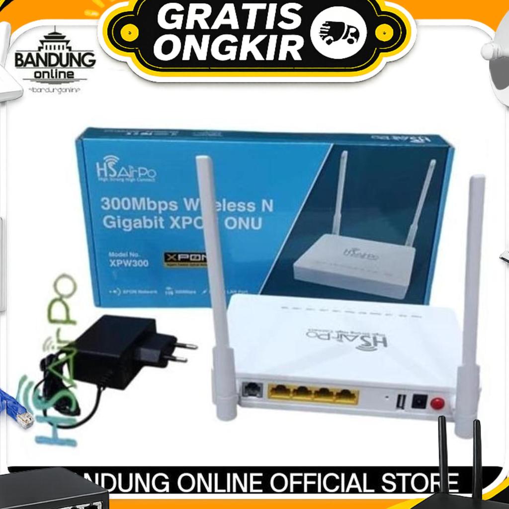Hsairpo Xpw300 Gigabit Modem Olt Xpon Epon Gpon Fiber Optic