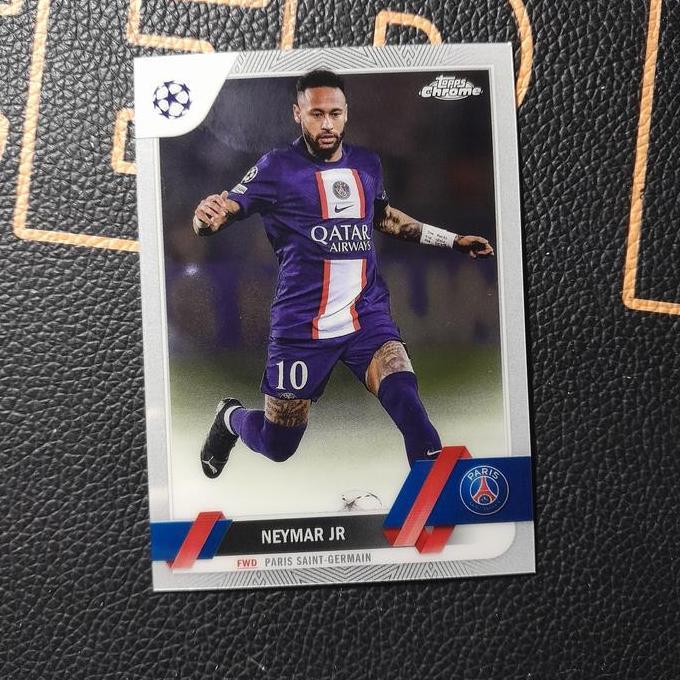 neymar jr psg topps chrome