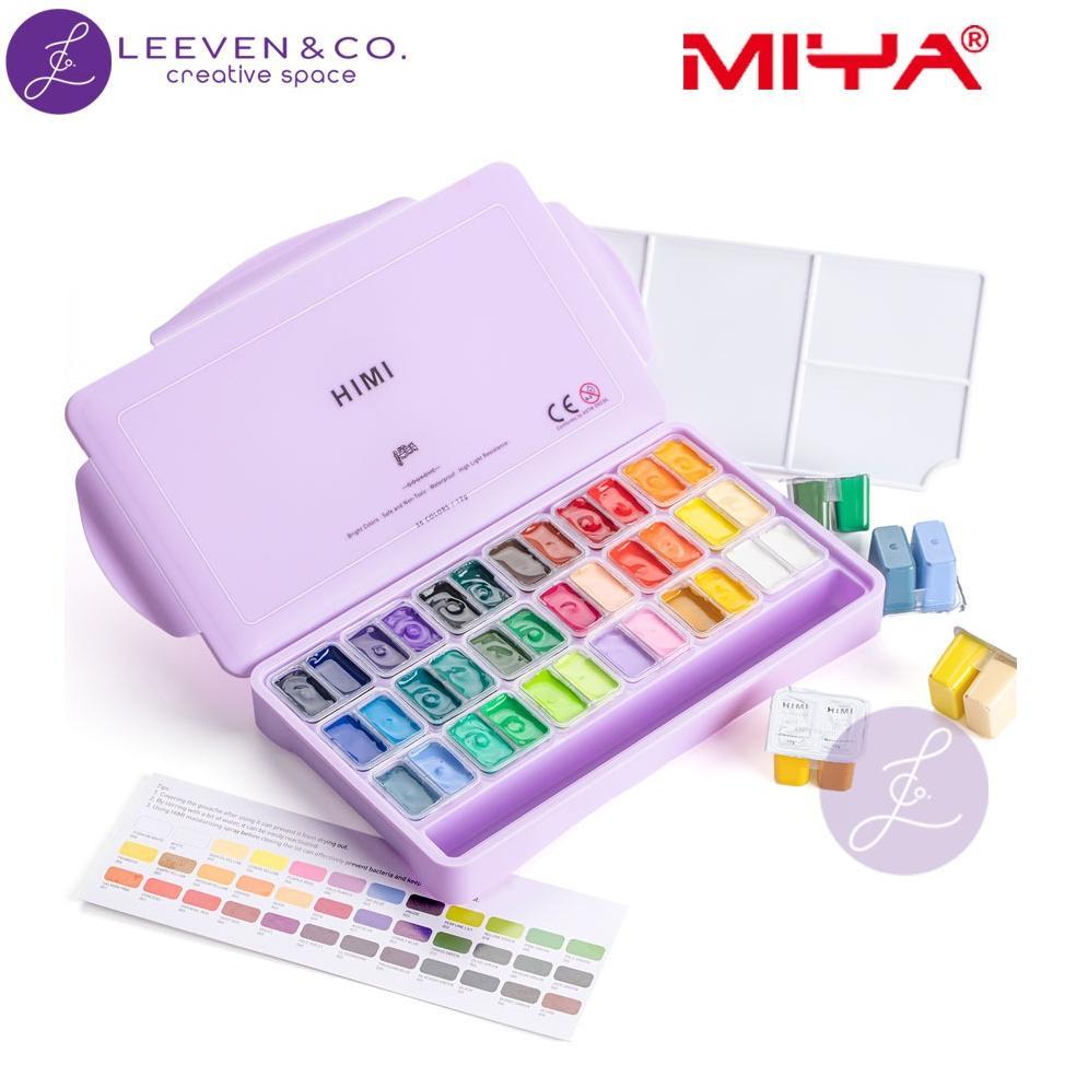 Himi Miya Gouache Paint Set 36 Color X 12 Gr