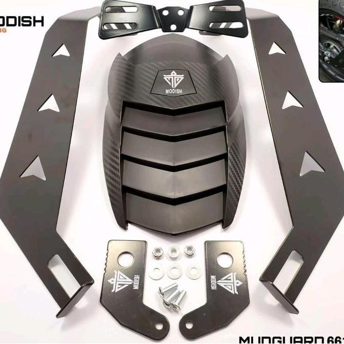 java.smart - Mudguard  spakbor kolong belakang Sharkpower / Modish  pendek penahan lumpur  arm kotak
