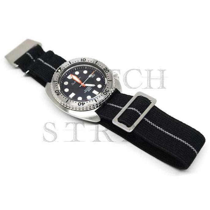 French Marine Nationale Parachute Parasut Nato Strap MN 18mm 20mm 22mm Black Grey Green Navy