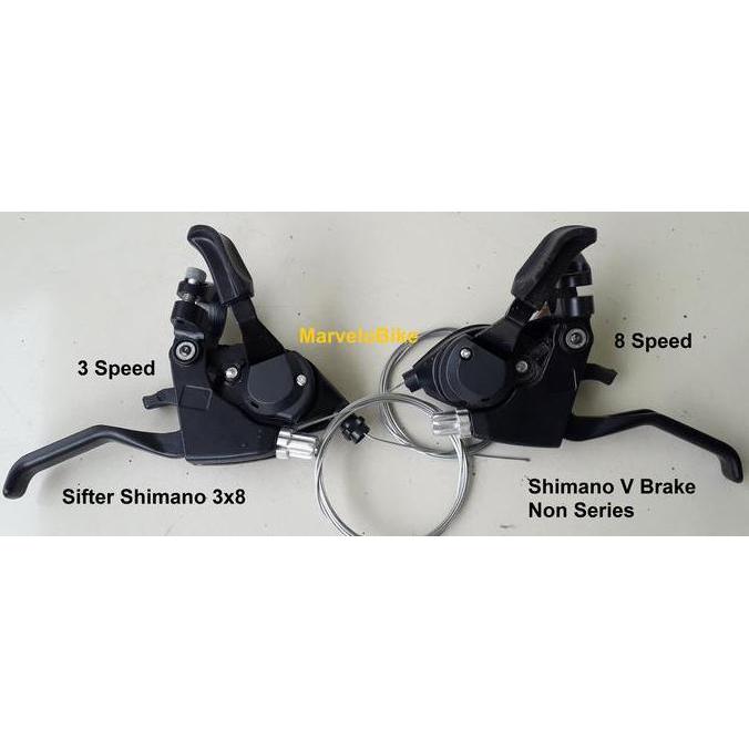 Shifter Shimano 3x8 Speed