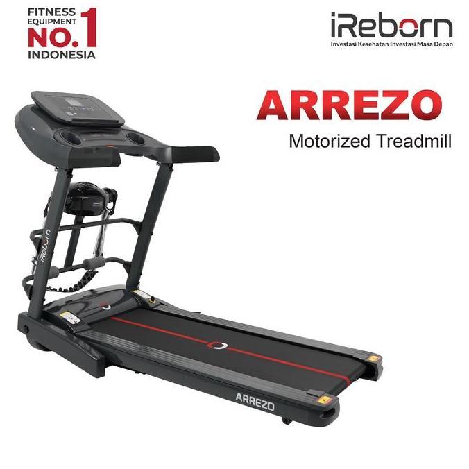 Treadmill Elektrik iReborn Arrezo - Alat Fitness Gym Olahraga Rumahan