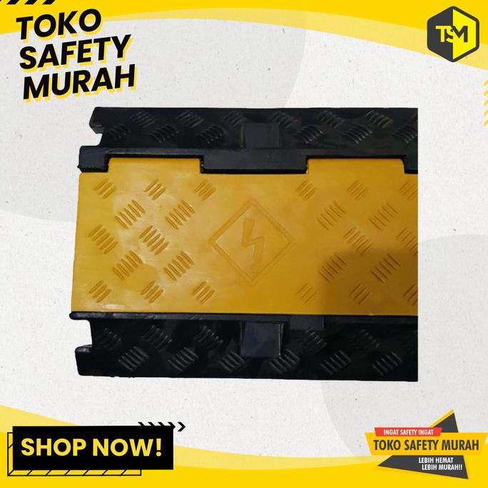 Ready Speed Bump Cable Protector / Polisi Tidur Pelindung Kabel / Cable Ramp Protector Speed Bump