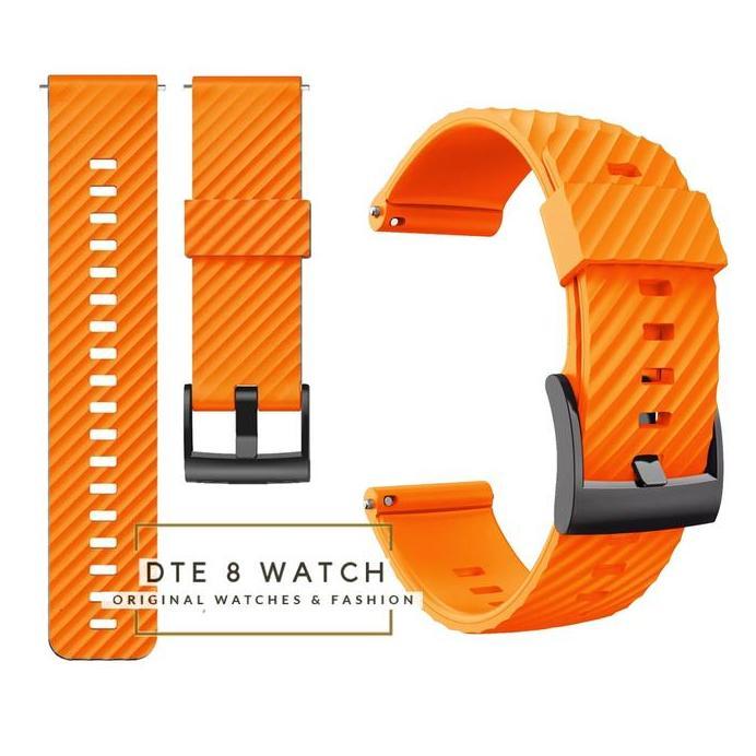Strap Jam Tangan Silikon Rubber 24mm Vt Quick Release