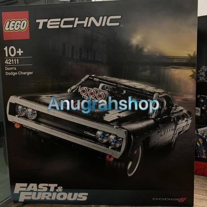 LEGO 42111 TECHNIC Dom Dodge Charger Brand New in Box, Sealed, 100% Original LEGO MM