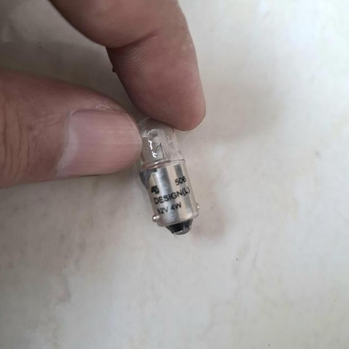 BOHLAM LAMPU SENJA PULSAR 135 200NS LAMPU PLAT NOMOR BELAKANG ORIGINAL BAJAJ MURAH