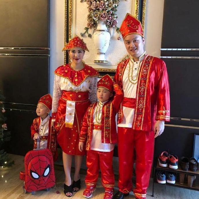 Baju Adat Maluku Dewasa / Baju Adat Ambon Dewasa