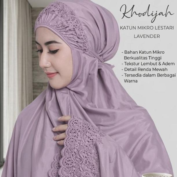 PREMIUM MUKENA DEWASA KHODIJAH MUKENAH KHADIJAH JUMBO PREMIUM