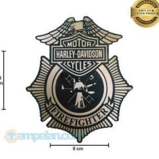 STIKER HARLEY-DAVIDSON FIRE FIGHTER (M) HIGH QUALITY