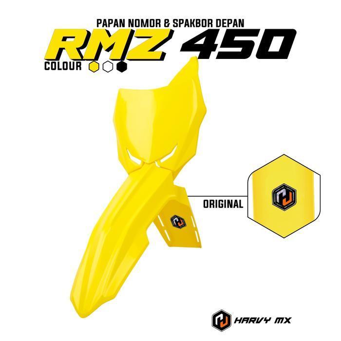 Harvymx Spakbor Depan Papan Nomor Suzuki Rmz 450 Original Dan Terpercaya