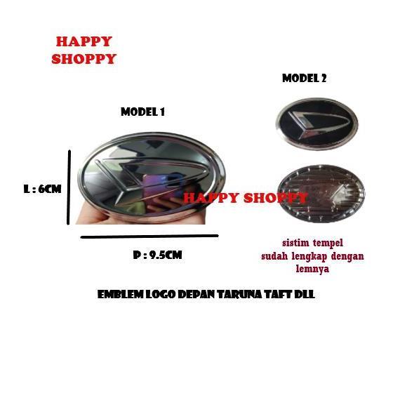 EMBLEM LOGO DEPAN DAIHATSU TARUNA TAFT ZEBRA ESPAS ORIGINAL HARGA SPESIAL