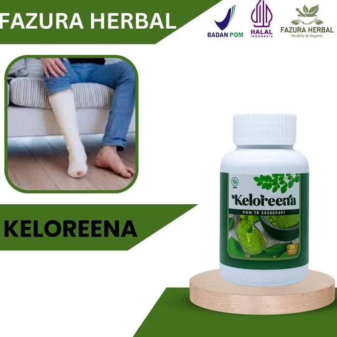 Keloreena - Suplemen Herbal Atasi Patah Tulang Retak Menguatkan Tulang Penyambung Tulang