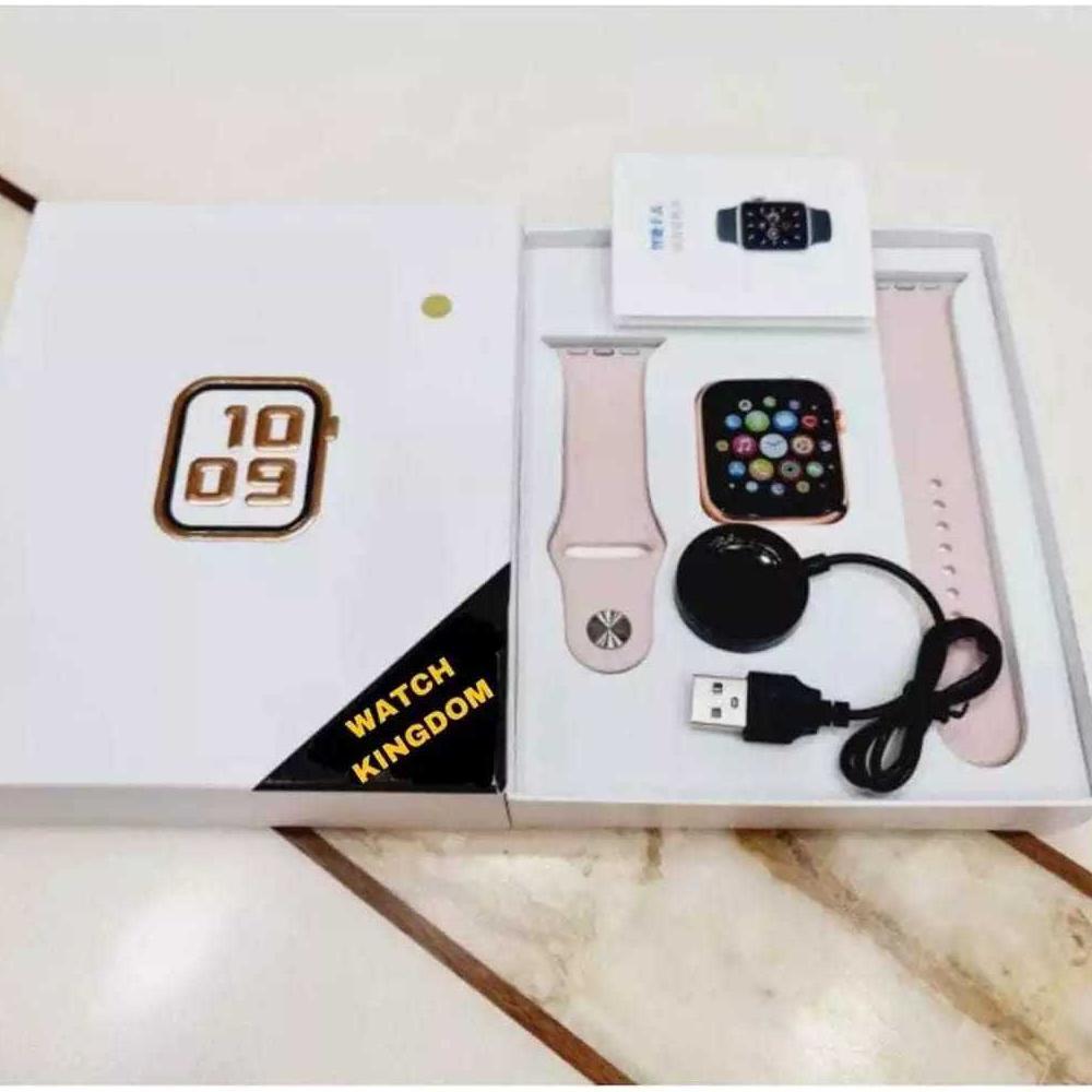 Exclusive Jam Tangan Smartwatch T55 Dapat 2 Tali / T500 / T500+ Bluetooth Call Touchscreen Jam Tanga