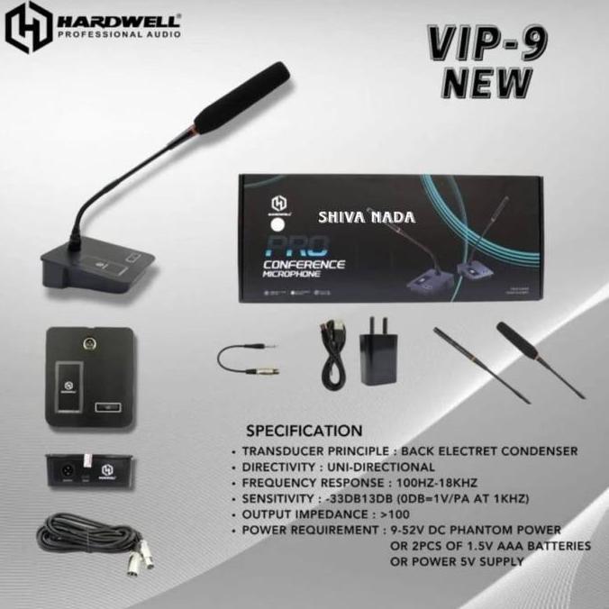Grosir Mic Meja Kabel Hardwell Vip 9 Original Mic Meja Kabel