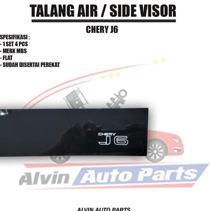 harrysuu - TALANG AIR CHERY J6 / SIDE VISOR J6 / ACCESSORIES CHERY J6 Diskon