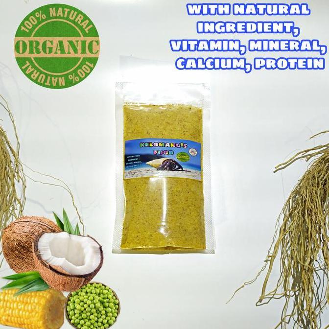 100 GR KELOMANG'S FOOD makanan kelomang darat keong kumang umang umang