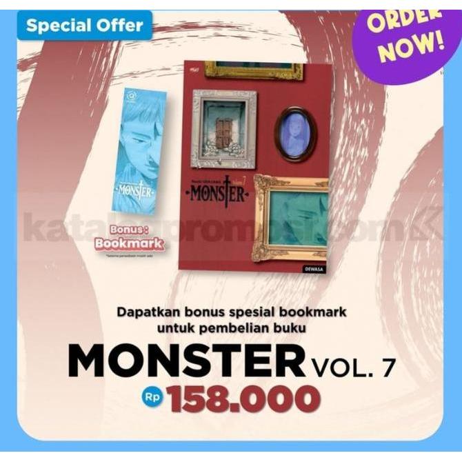 Ready Komik Monster 7 (SPECIAL OFFER) by NAOKI URASAWA