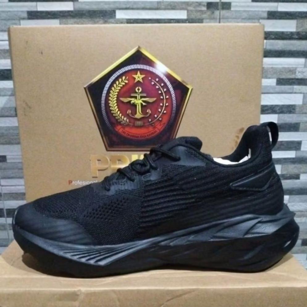 NEW ARRIVAL sepatu olahraga Rafael full black terbaru 2025 mabes TNI original jatah